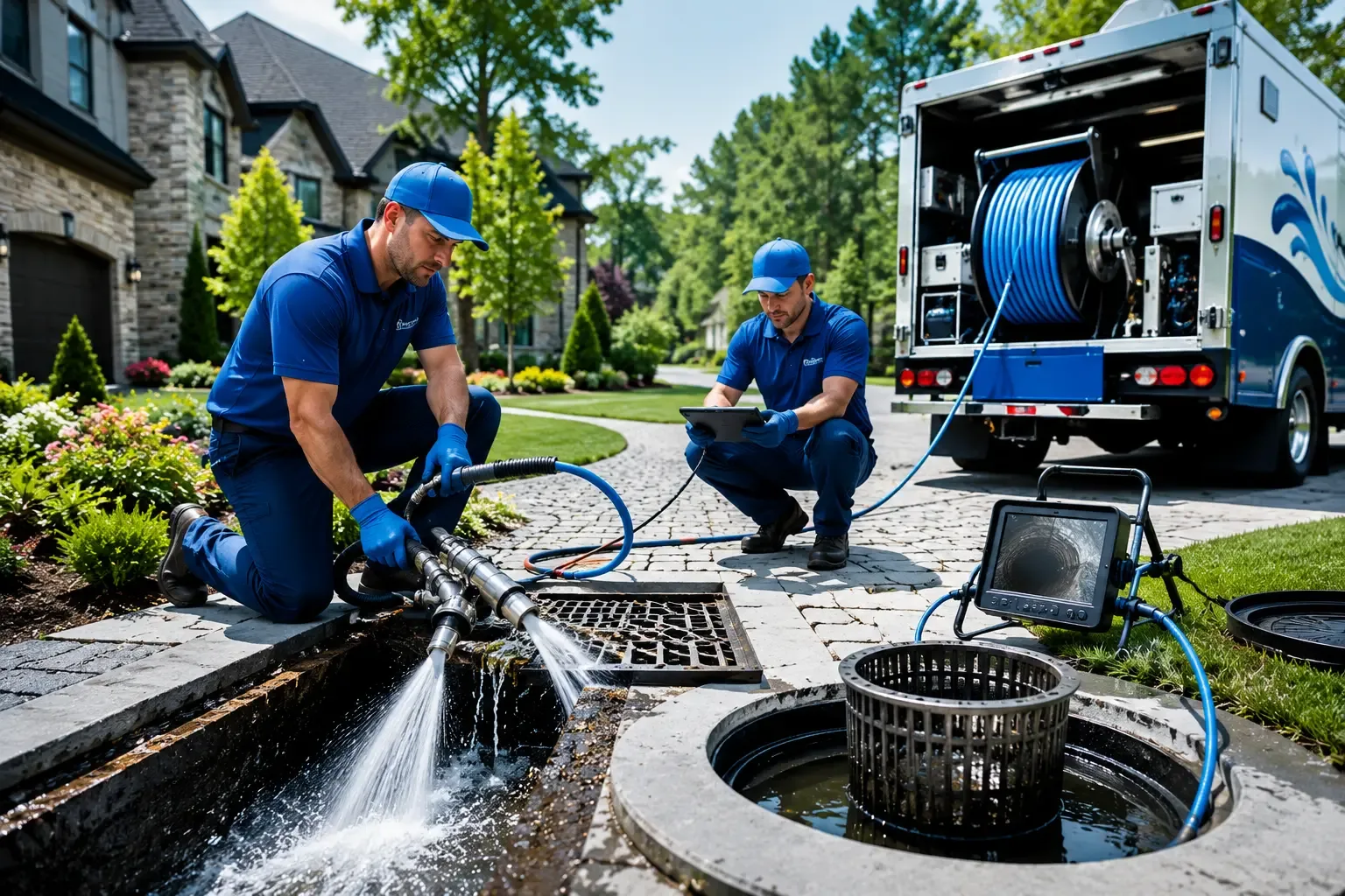 Local outdoor drain cleaning professionals in Essex, VT